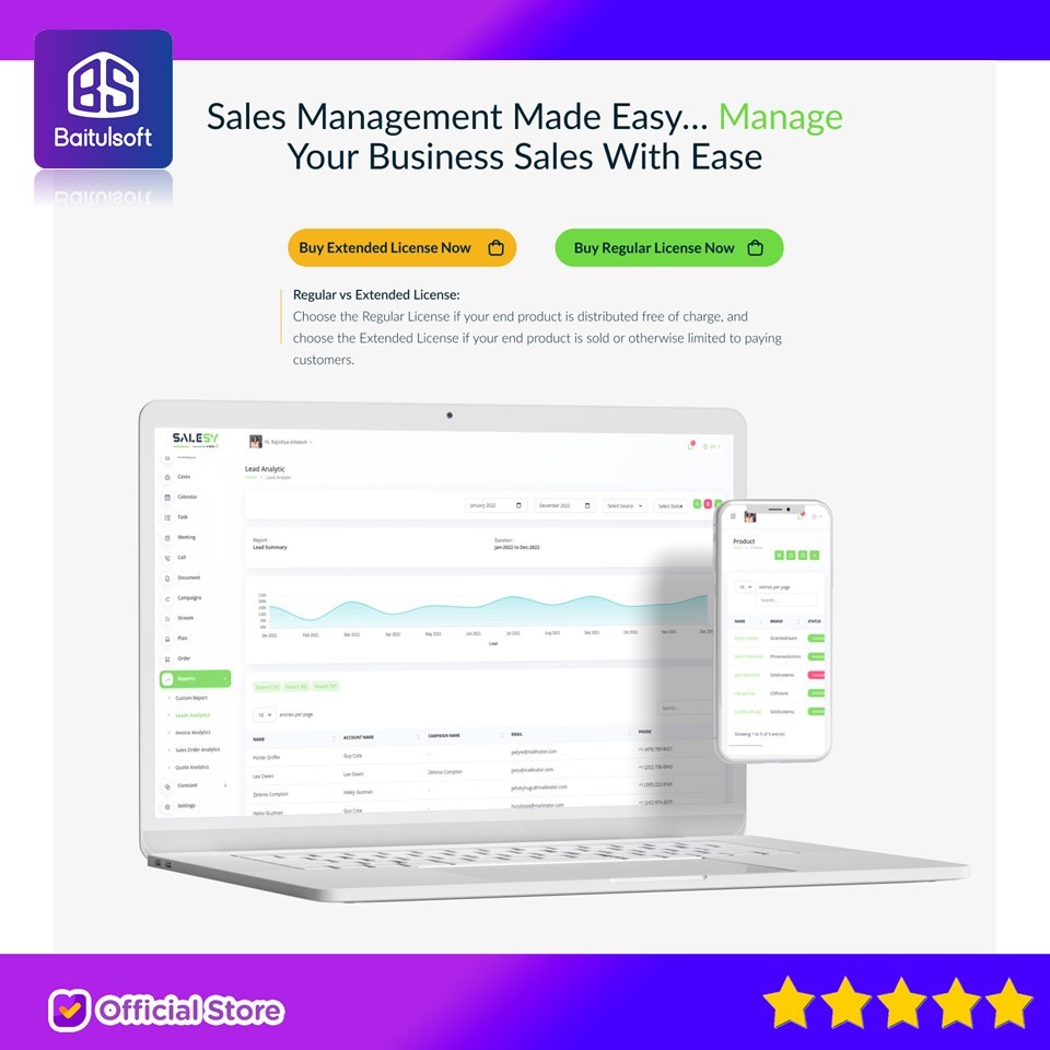 Jual SOURCE CODE APLIKASI SALESY SAAS - BUSINESS SALES CRM | Shopee ...