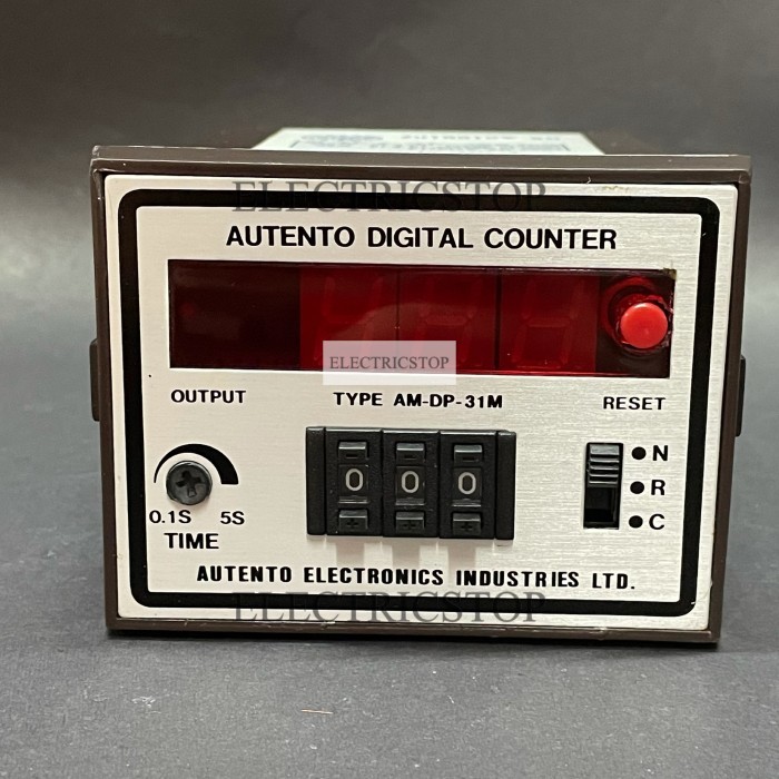 Jual GD99 AUTENTO AM-DP-31M DIGITAL COUNTER WITH TIMER 3 DIGITS ...