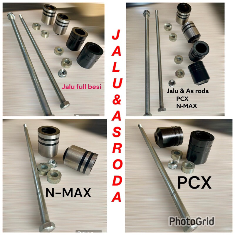 Jual Jalu Dan As Roda Pcx | Jalu Dan As Roda Nmax | As Roda Depan Pcx ...