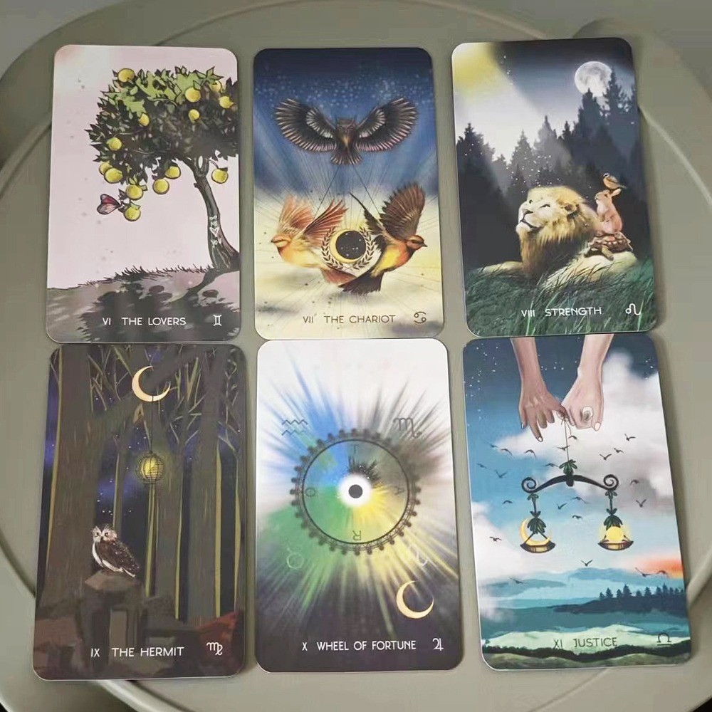 Jual The Meraki Tarot 10.3*6cm Inspired By The Magic of Nature and ...