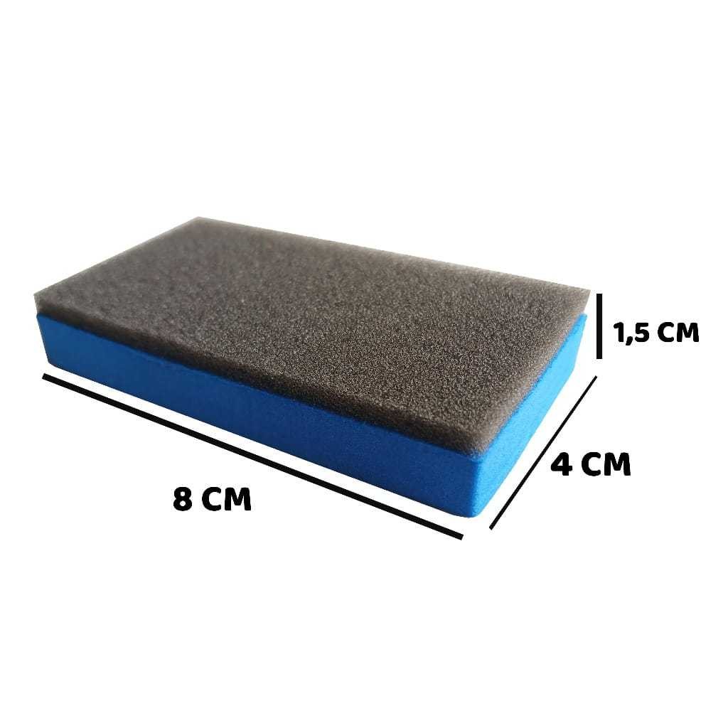 Jual Spon Pad Aplikator panjang 8 lebar 4cm Busa Coating Applicator ...