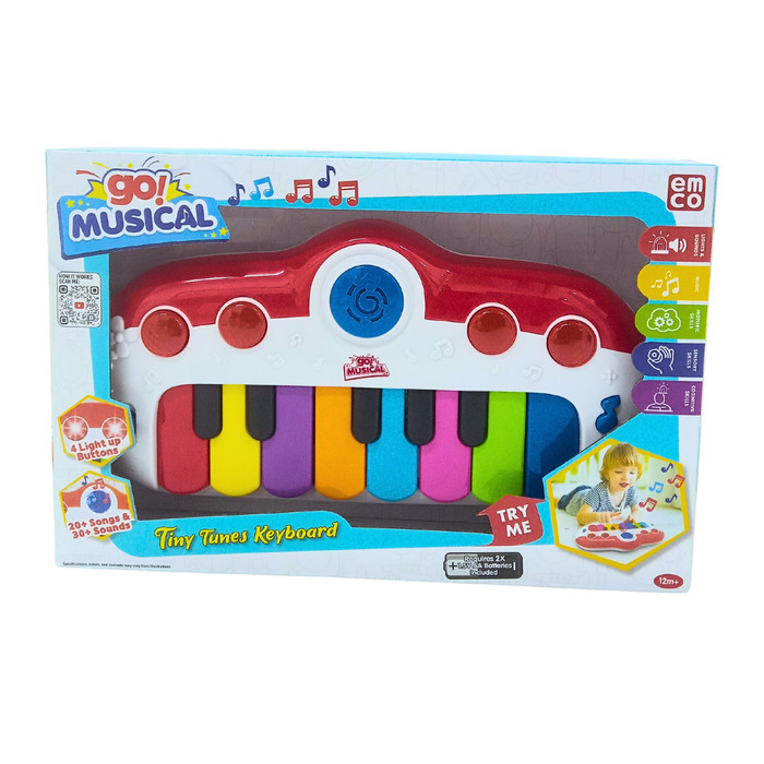 Jual Mainan Emco Go Musical Tiny Tunes Keyboard | Shopee Indonesia