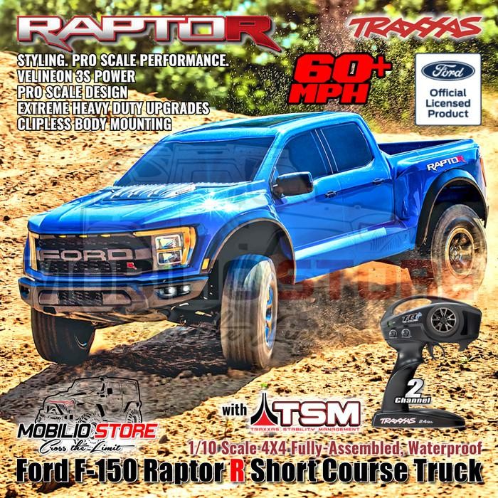 Jual Traxxas Ford F-150 Raptor R Short Course Truck 1/10 Scale 4X4 VXL ...