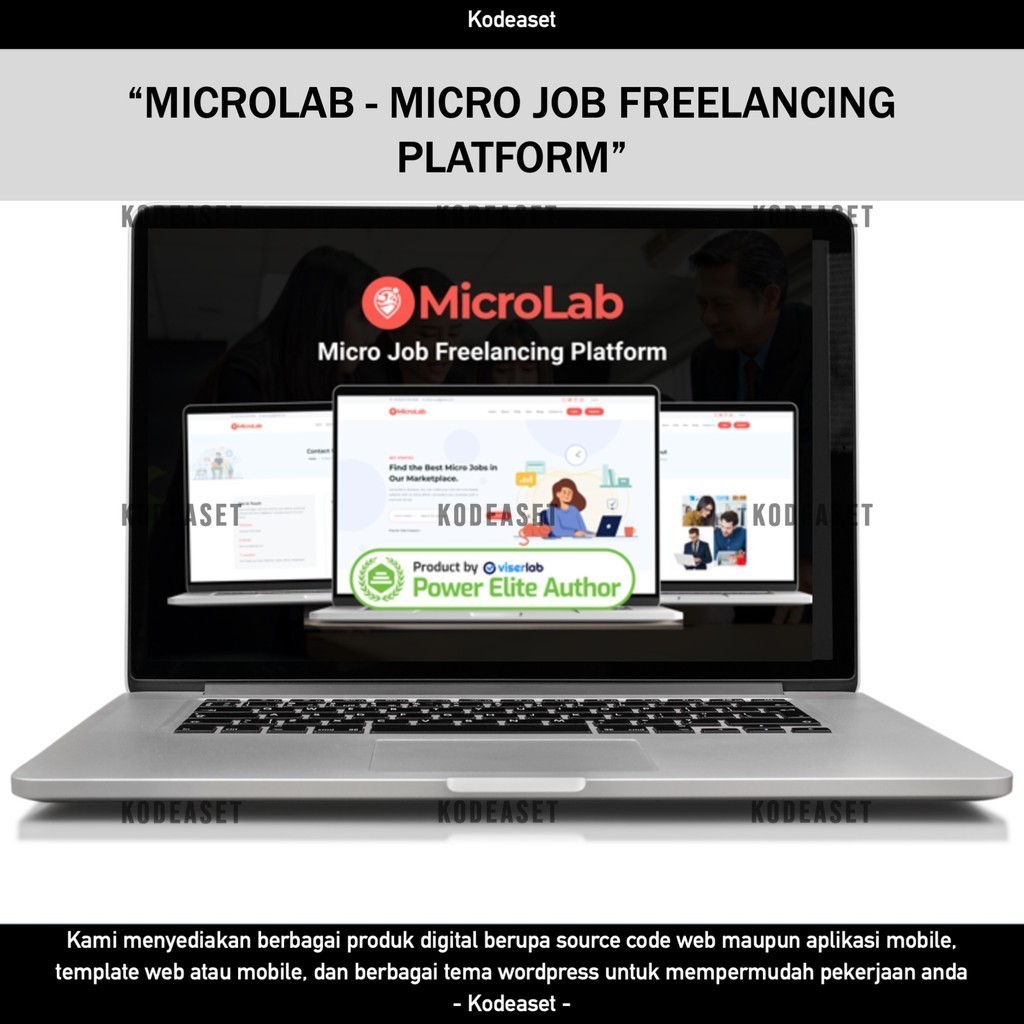 Jual SOURCE CODE APLIKASI WEB MICROLAB - MICRO JOB FREELANCING PLATFORM ...
