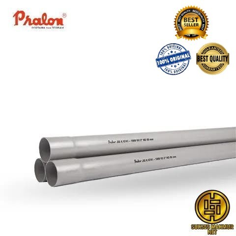 Jual [MERK PRALON TEBAL ORI] PIPA Air PVC PARALON Standar SNI Abu - Abu ...