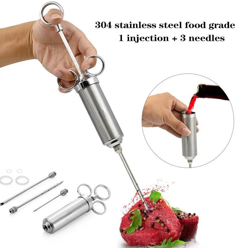 Jual Grill 2-oz Marinade Seasoning Injector Turkey Meat Injectors ...