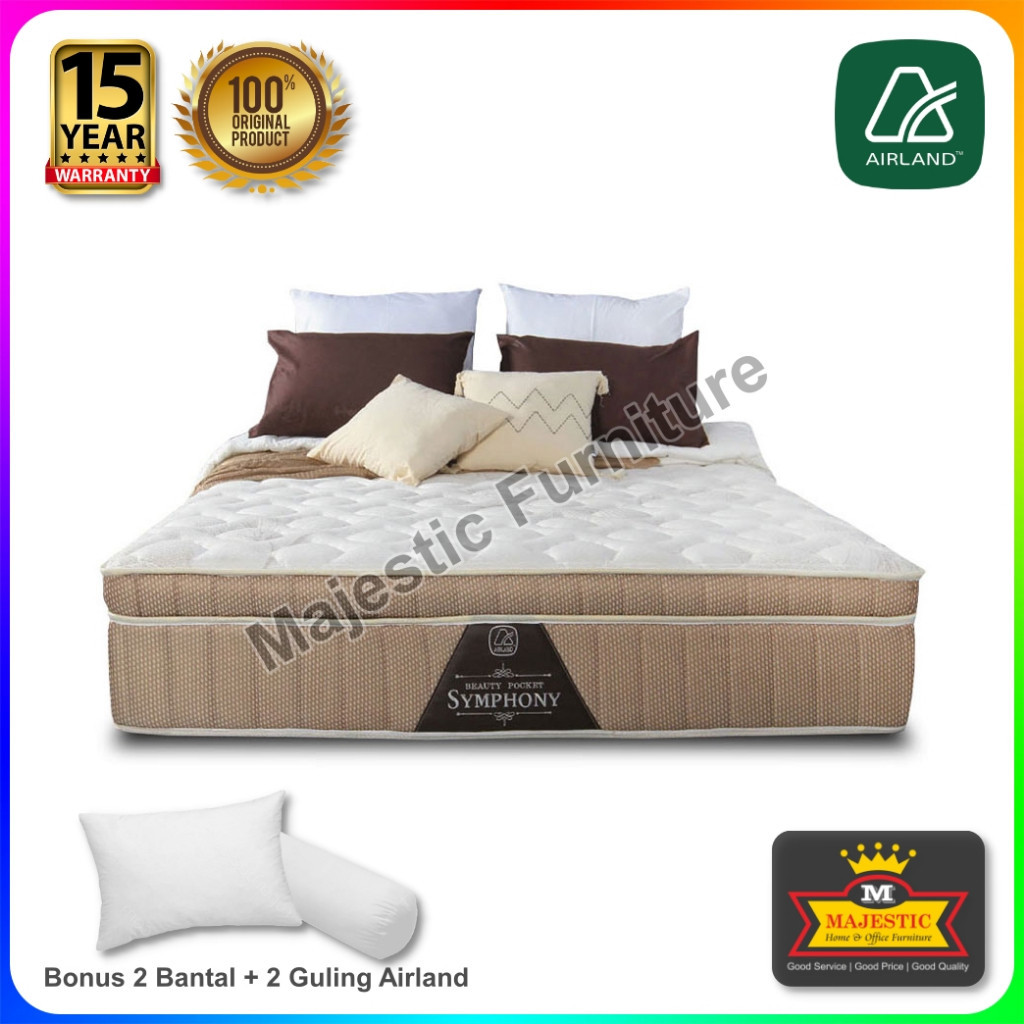 Jual Kasur Springbed Airland Symphony- 90/100/120/160/180/200 - Airland ...