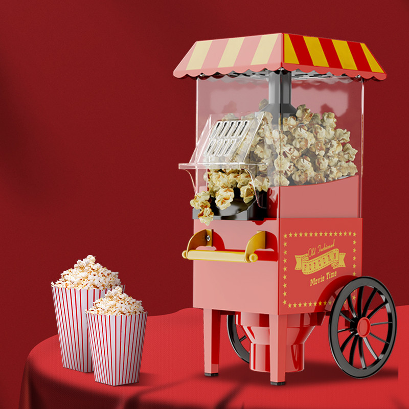 Jual Popcorn Machine Automatic Mini Popcorn Machine Children's Electric ...