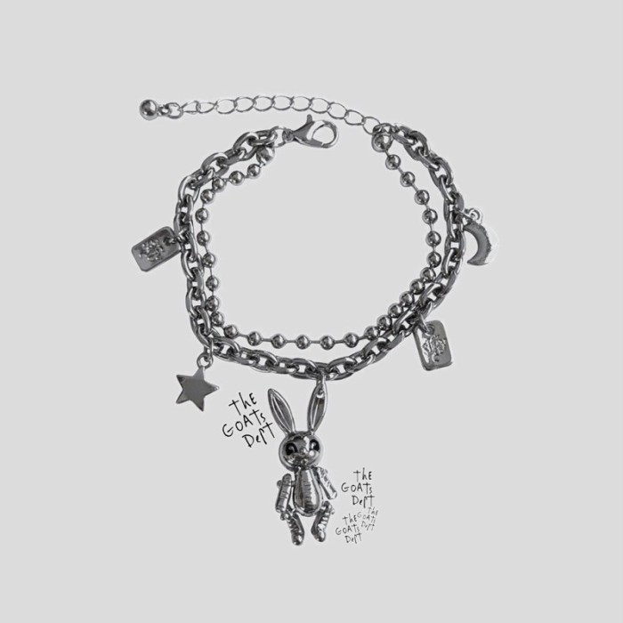 Jual The Rabbit Doll Beads Chain BRACELET by The Goats Dept Shopee