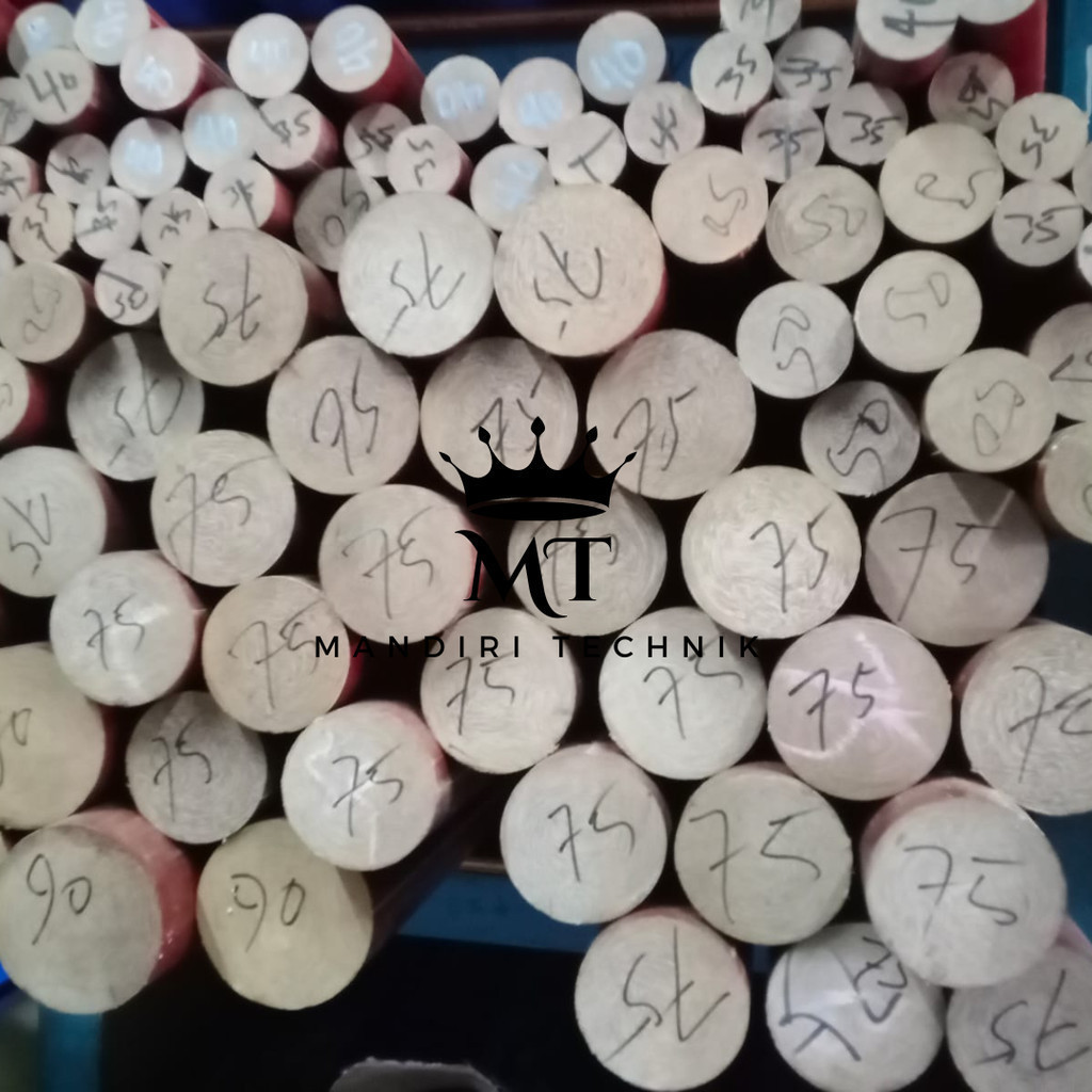 Jual Pertinax Ebonit Novotex Rod / Batangan Dia. 80 mm x 100 cm ...