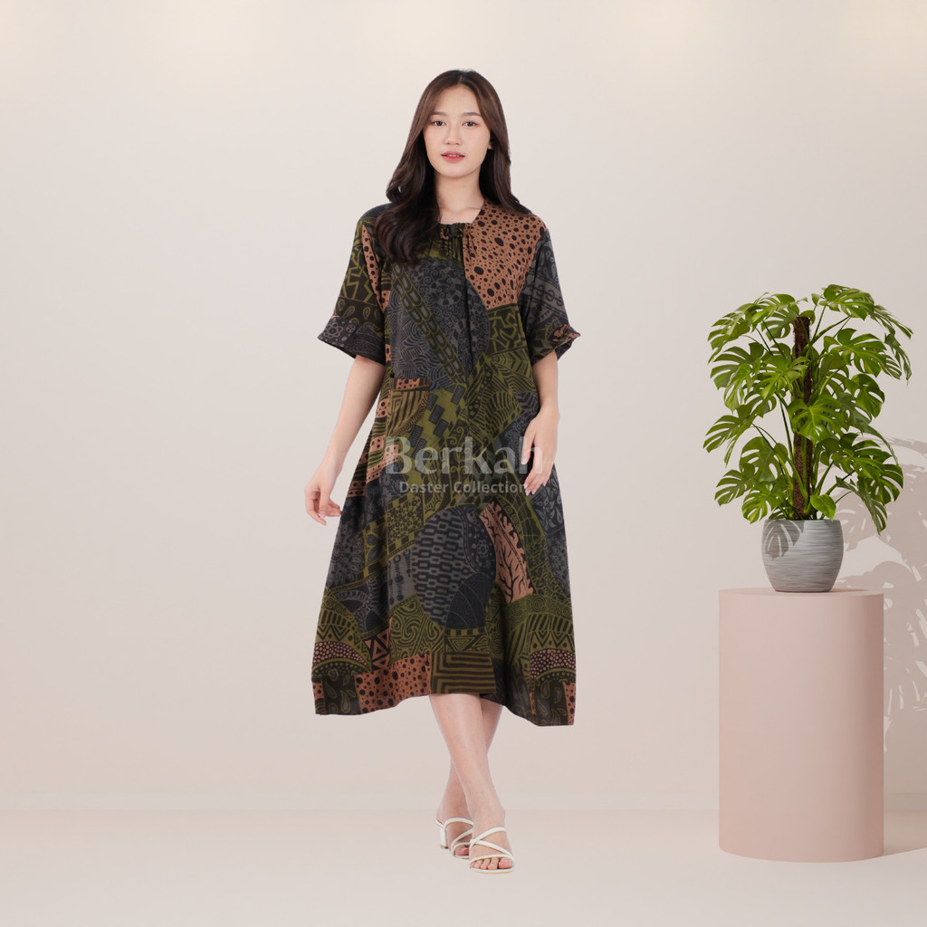 Daster Rayon Karet Batik Surya Teja Dsl- 2