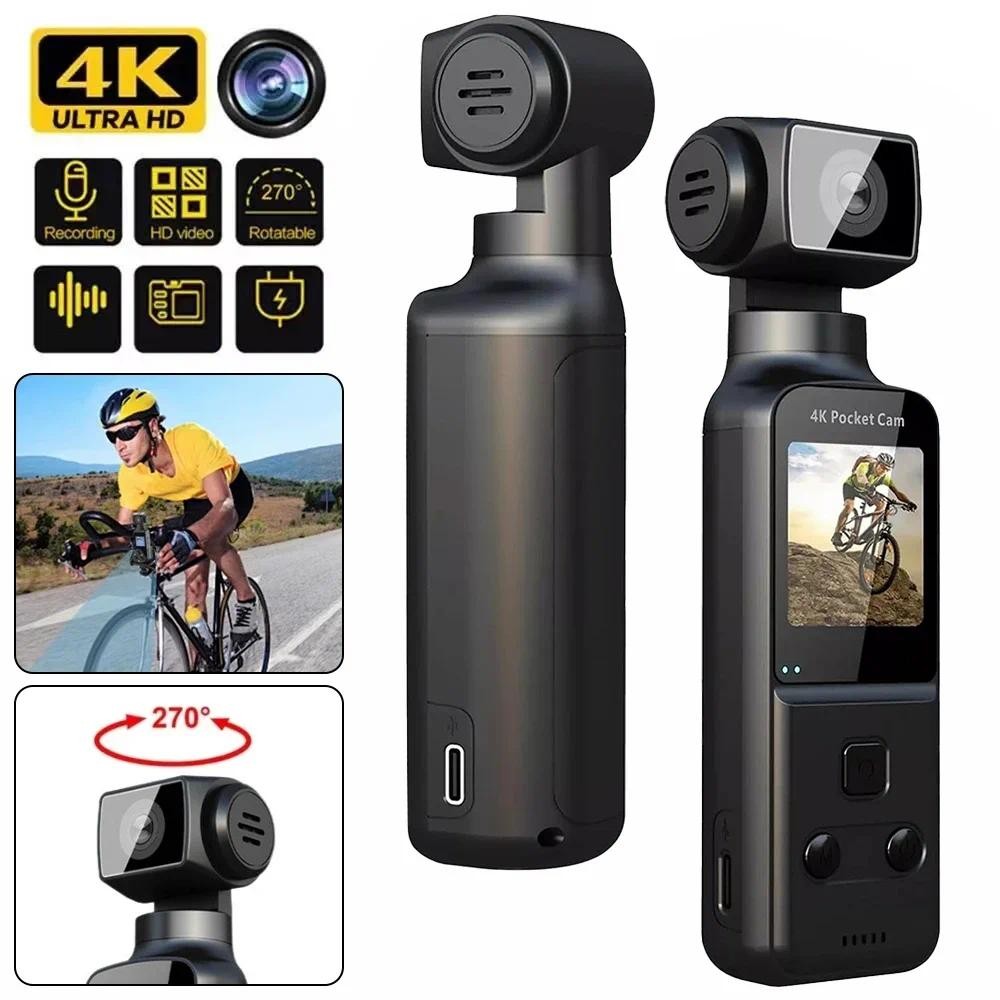 Jual Pocket 4K Ultra HD Action Camera 1.33In LCD Screen 270 Degrees ...