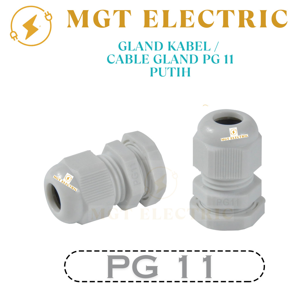Jual Kabel Gland PG11 ( 5-10mm ) / Cable Gland PG-11 ( 5 mm - 10 mm ...