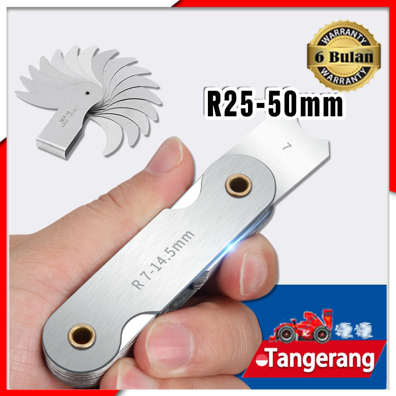 Jual Radius Gauge / Alat Ukur Radius / R Gauge R25-50 | Shopee Indonesia