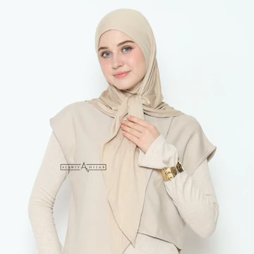 Alawiyahijab Lea Instant TENCEL™ (Segitiga Instan) Anti Bacterial Tencel Modal (Bukan Pashmina