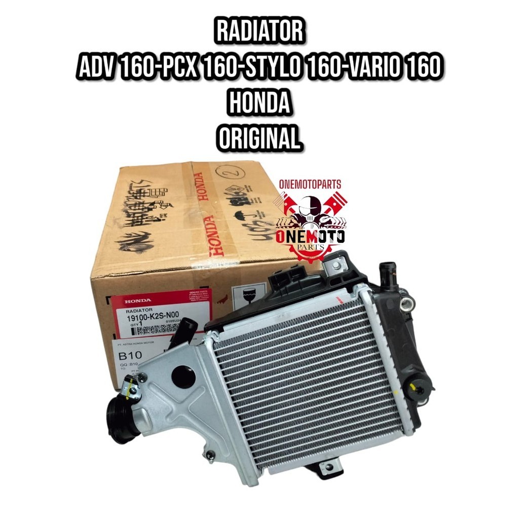 Jual RADIATOR ADV 160 PCX 160 STYLO 160 VARIO 160 HONDA 19100-K2S-N00 ...
