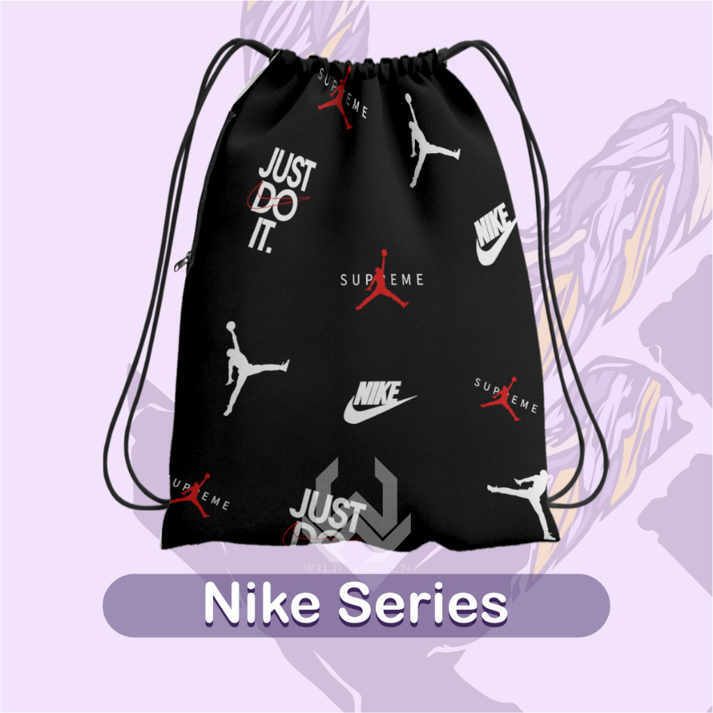 Drawstring Backpack Sacca Nike Amazon Nike Sacca Brasilia Pink/Black
