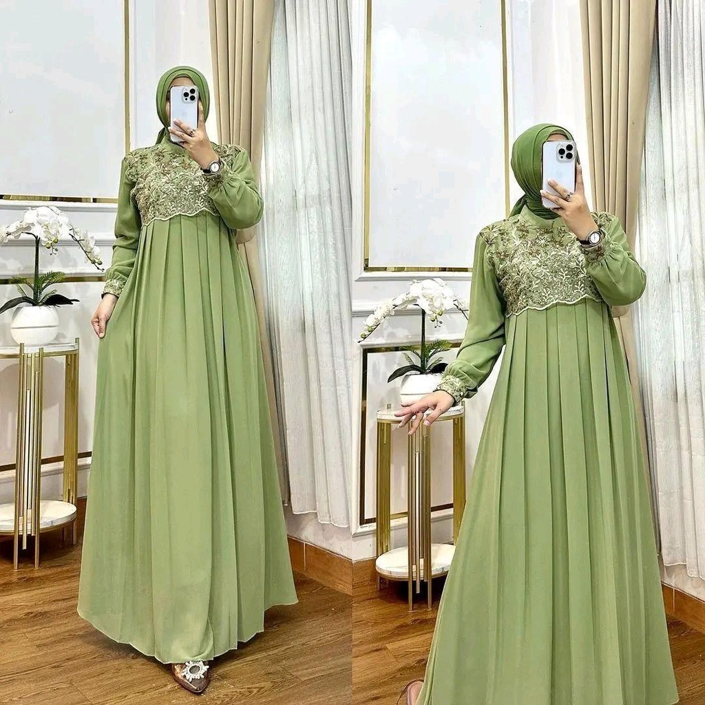 Pola dress muslimah 2025