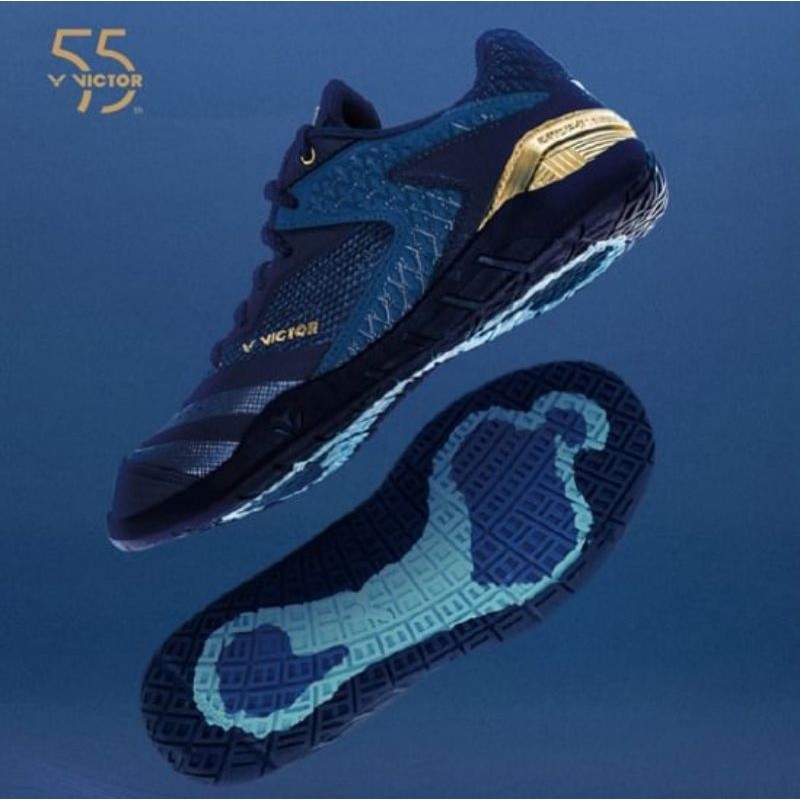 Jual Sepatu badminton VICTOR P9200 III 55 BX NAVY. | Shopee Indonesia