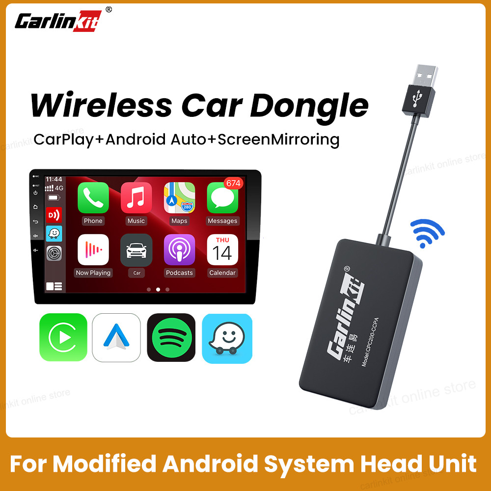 Jual Carlinkit Wired/Wireless CarPlay Wireless Android Auto Dongle ...