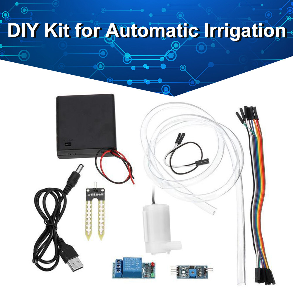 Jual Automatic Irrigation Module DIY Kit Soil Moisture Detection Set ...