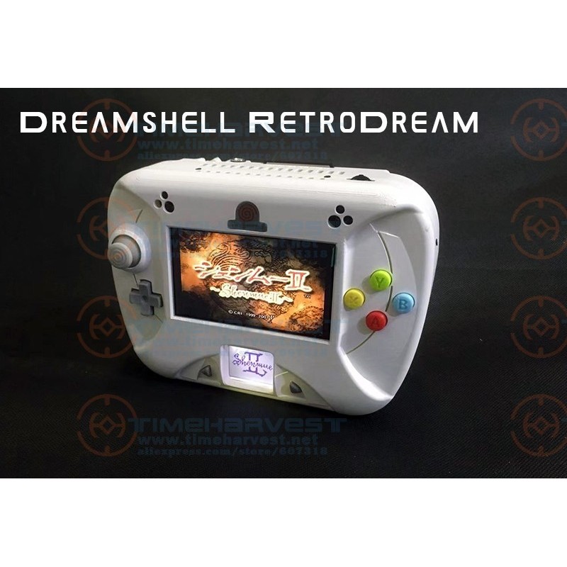Jual IPS DreamShell Handheld Console, Modified DC Motherboard ...