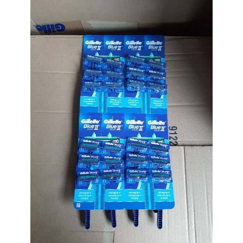 Jual cukuran qillette blue 2 plus alat cukur gilet | Shopee Indonesia