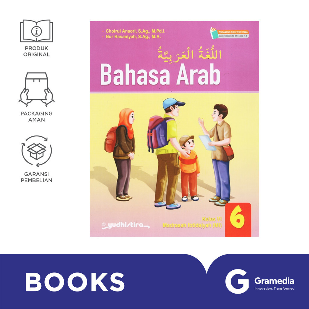 Jual Sd/Mi Kl. Vi Bahasa Arab 6 Kur. Merdeka | Shopee Indonesia