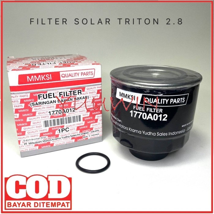 Jual FILTER SOLAR TRITON 2.8 - FUEL FILTER MITSUBISHI TRITON 2.8 GLX ...