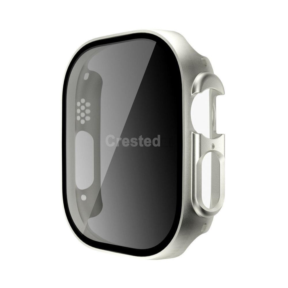 Jual Hard Anti Peeping Tempered Glass Case for Apple Watch Ultra