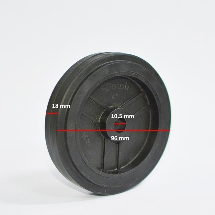 Jual Roda Kompresor Angin 1/4 HP Bahan Karet Ukuran 4 Inch | Shopee ...