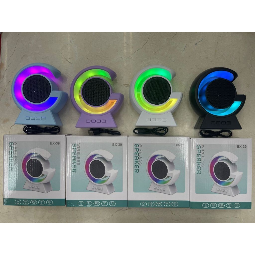 Jual Speaker Bluetooth RGB LED G BX-39 Speaker Wireless V5.3 | Shopee ...