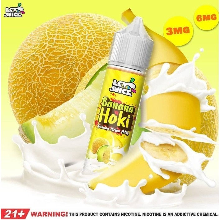 Jual LCV Juice Banana Hoki 60ML by LCV Juice - Liquid LCV Banana Hoki ...