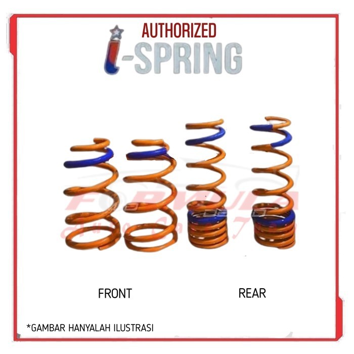 Jual Per Lowering Honda WRV / W-RV DG4 2023+ i-Spring iSpring Coil ...