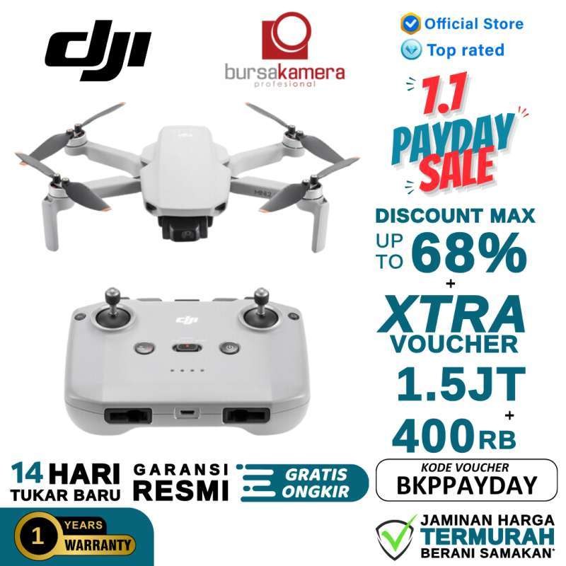 Jual DJI Mini 2 SE Basic Drone GARANSI RESMI | Shopee Indonesia