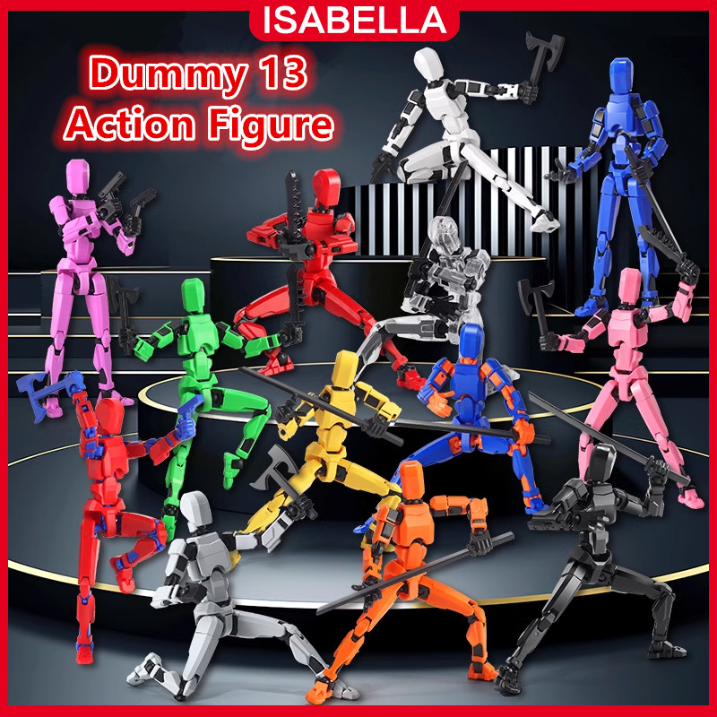 Jual ISABELLA Dummy 13 Action Figure / Bentuk Gerakan Sendi DIY / Dummy ...