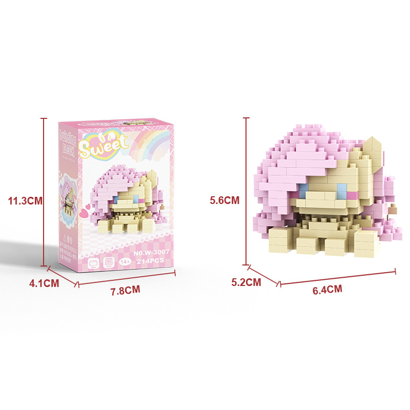 Jual My Little Pony Building Blocks Lega Equestria Girls Figure ...