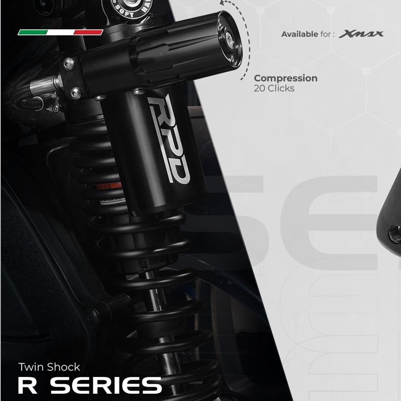 Jual Shockbreaker Xmax RPD R-Series Twin Shock R354-A350HRVC-01 X-max ...