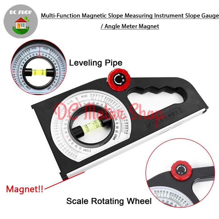 Jual Rotary Angle Meter Protactor Inclinometer/Alat Ukur Sudut ...