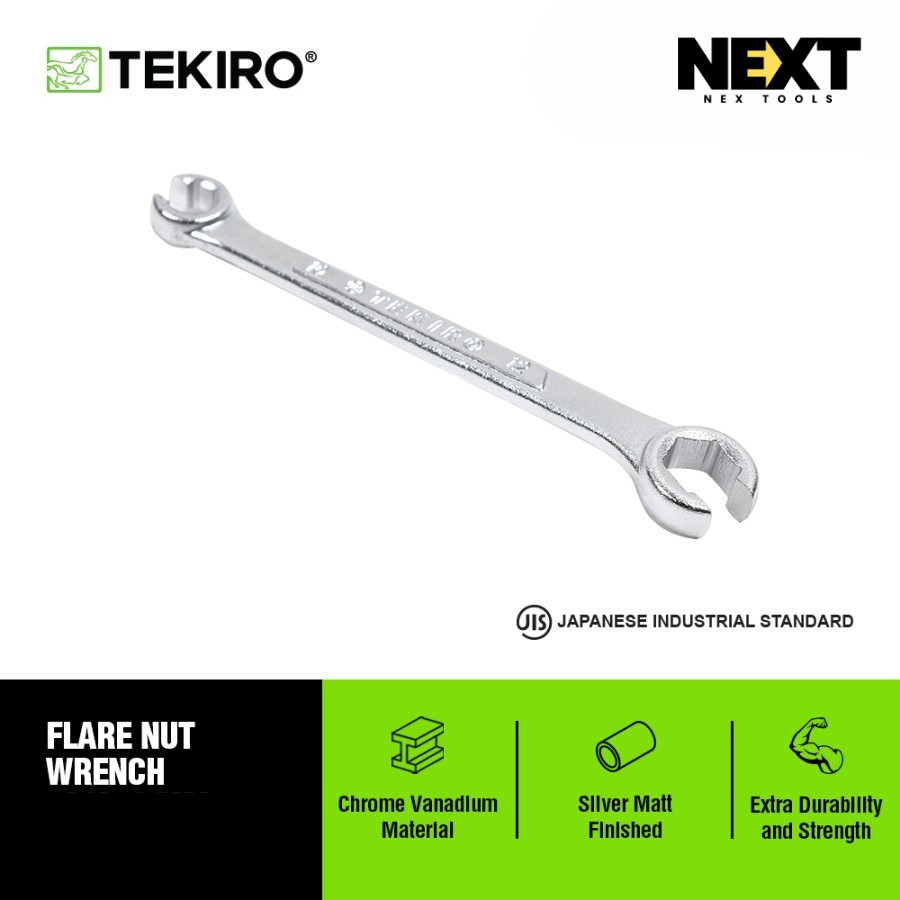 Jual TEKIRO KUNCI NEPEL / FLARE NUT WRENCH - NEX TOOLS | Shopee Indonesia