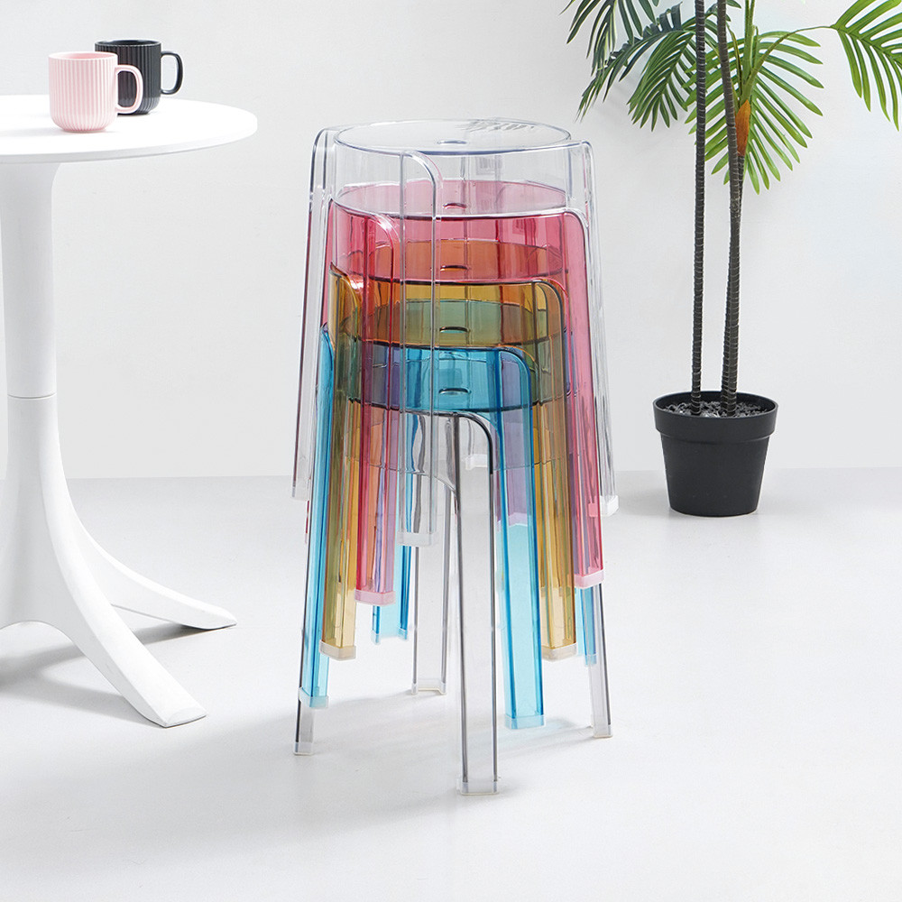 Jual Informa Hurly Bangku - Pink Multipurpose Stool Bangku Makan Cafe ...