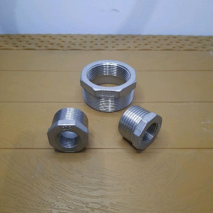 Jual Vlok Ring Stainless SS304 / Bushing Stainless SS304 / Verlop Ring ...