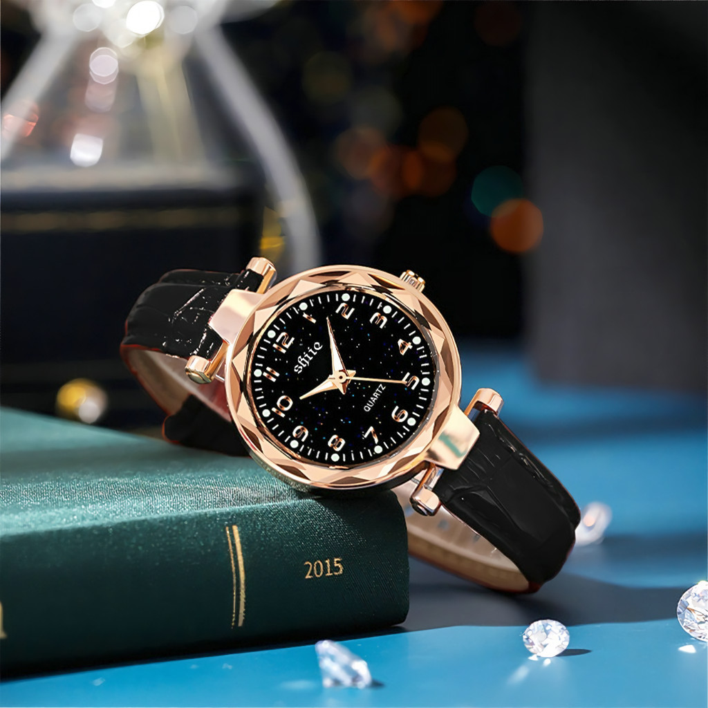 Jual Jam Tangan Wanita Original Santai Tahan Air Langit Berbintang