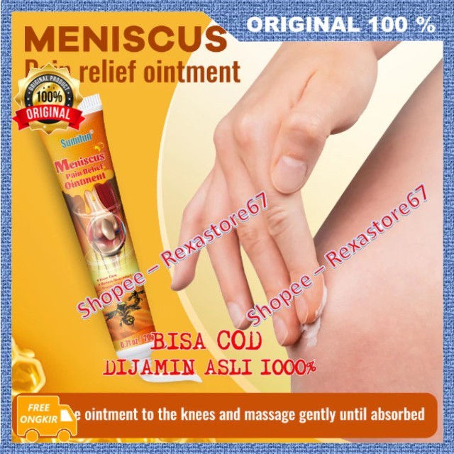Jual Bee Venom Cream Meniscus Pain Relief Ointment Tembus 7 Lapisan ...