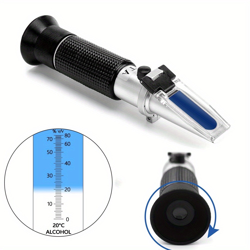 Jual Portable Digital Refractometer - Rechargeable, Battery-Free ...