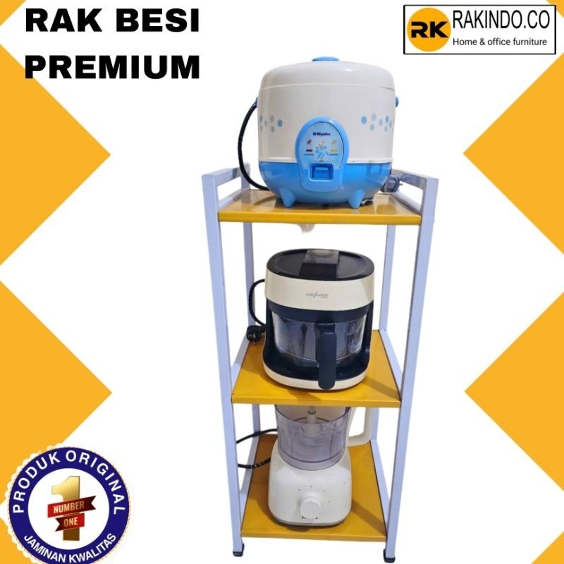 Jual Rak Besi Serbaguna Premium Rak Galon Meja Dispenser Meja Rice ...