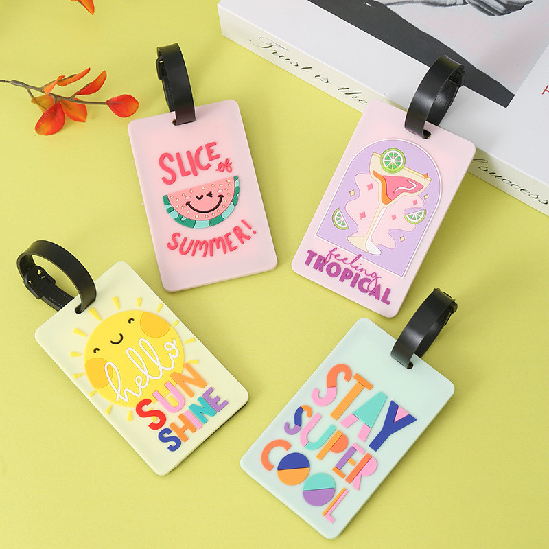 Jual Label Koper PVC Baru yang Imut dan Kreatif dengan Desain Kartun ...