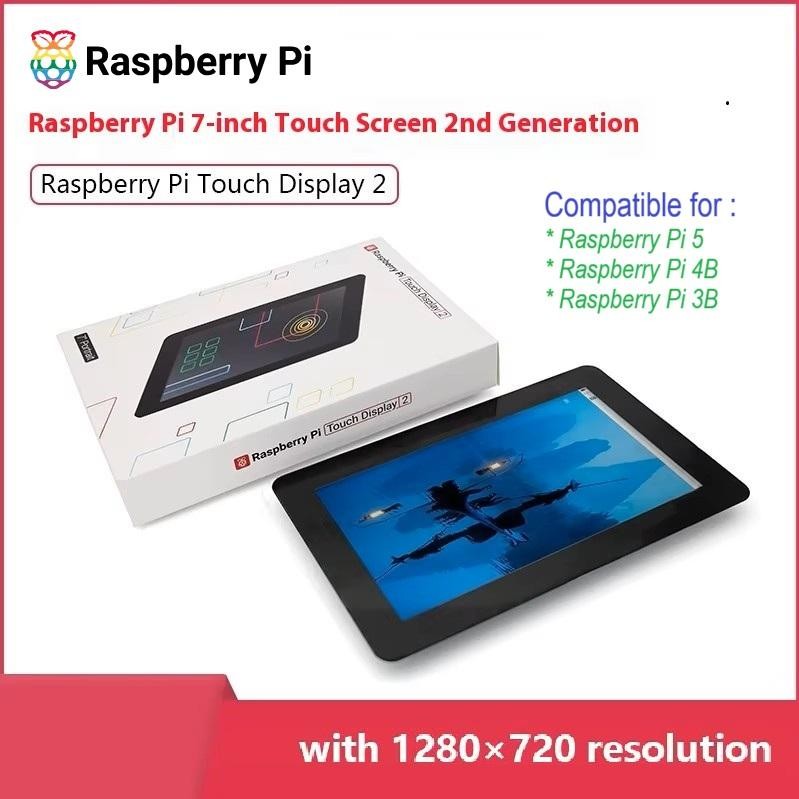 Jual OFFICIAL Raspberry Pi Touch Display 2 - Resolution 720×1280 Pixels ...