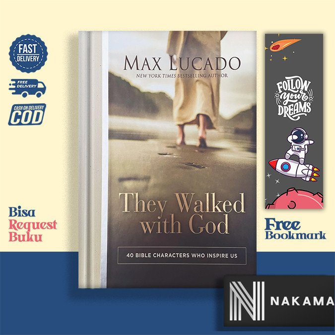 Jual They Walked with God 40 Bible Characters Who Inspire