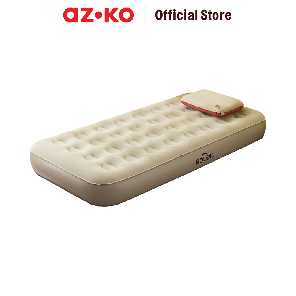 Jual AZKO Soleil Kasur Angin Otomatis Inflatable Twin - Cokelat Khaki ...